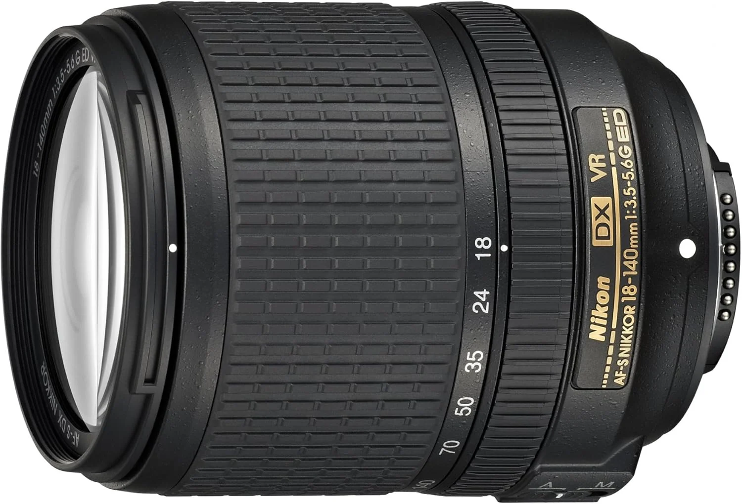 لنز نیکون AF-S DX NIKKOR 18-140mm f/3.5-5.6G ED VR، مشکی