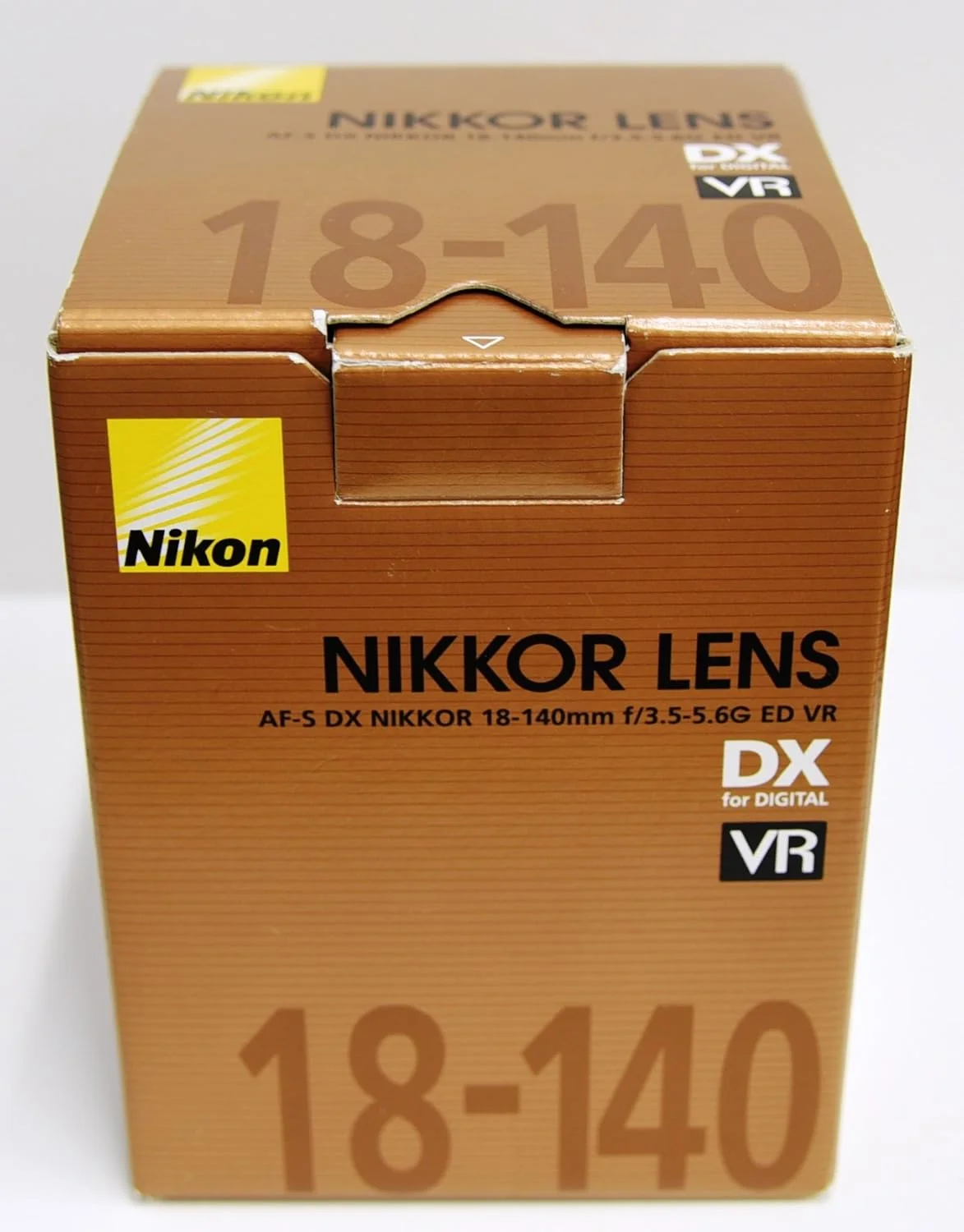 لنز نیکون AF-S DX NIKKOR 18-140mm f/3.5-5.6G ED VR، مشکی لنز نیکون AF-S DX NIKKOR 18-140mm f/3.5-5.6G ED VR، مشکی