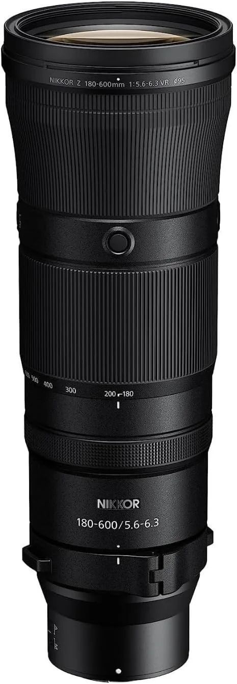 لنز NIKKOR Z 180-600mm f/5.6-6.3 VR با برد قدرتمند | زوم داخلی کامل | فرمت فریم/FX