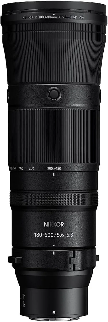 لنز NIKKOR Z 180-600mm f/5.6-6.3 VR با برد قدرتمند | زوم داخلی کامل | فرمت فریم/FX لنز NIKKOR Z 180-600mm f/5.6-6.3 VR با برد قدرتمند | زوم داخلی کامل | فرمت فریم/FX