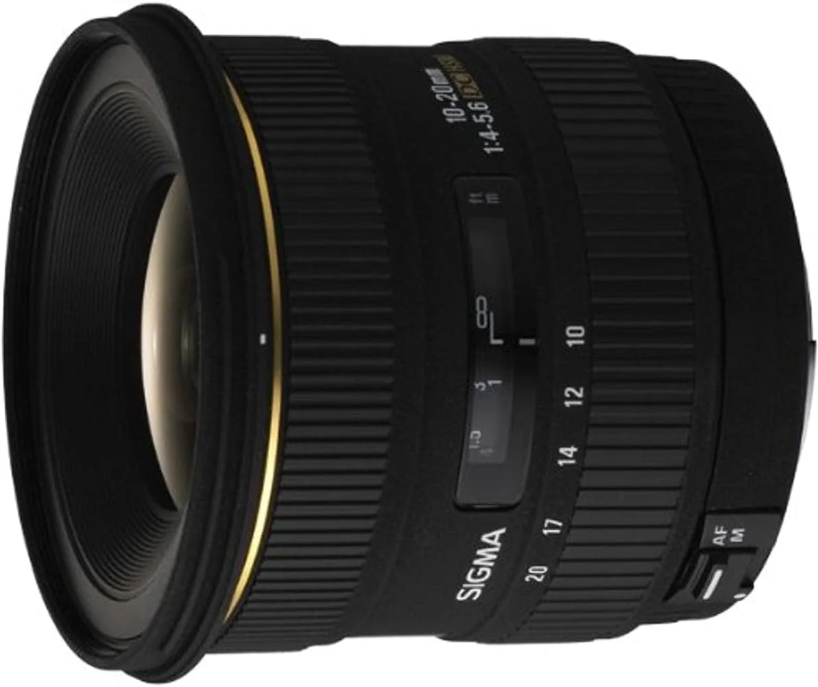 لنز سیگما 10-20mm f4-5.6 EX DC برای دوربین های SLR دیجیتال سیگما