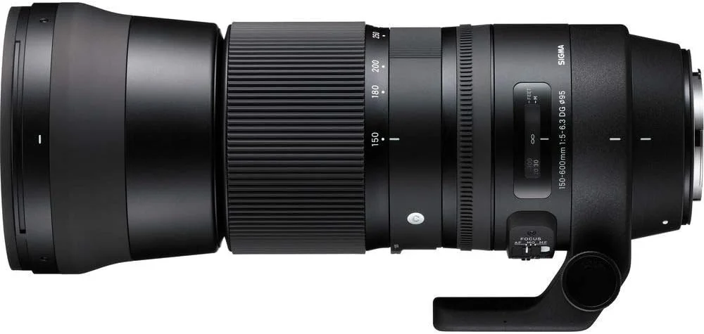 لنز سیگما 150-600mm f/5-6.3 DG OS HSM Contemporary برای Canon EF به همراه کیت تمیز کننده لنز دوربین 6AVE Deluxe لنز سیگما 150-600mm f/5-6.3 DG OS HSM Contemporary برای Canon EF به همراه کیت تمیز کننده لنز دوربین 6AVE Deluxe