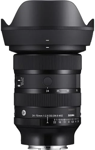 لنز سیگما 24-70mm f/2.8 DG DN II Art (مانت سونی E)... (لنز به همراه بسته پایه Sunshine Photo) لنز سیگما 24-70mm f/2.8 DG DN II Art (مانت سونی E)... (لنز به همراه بسته پایه Sunshine Photo)