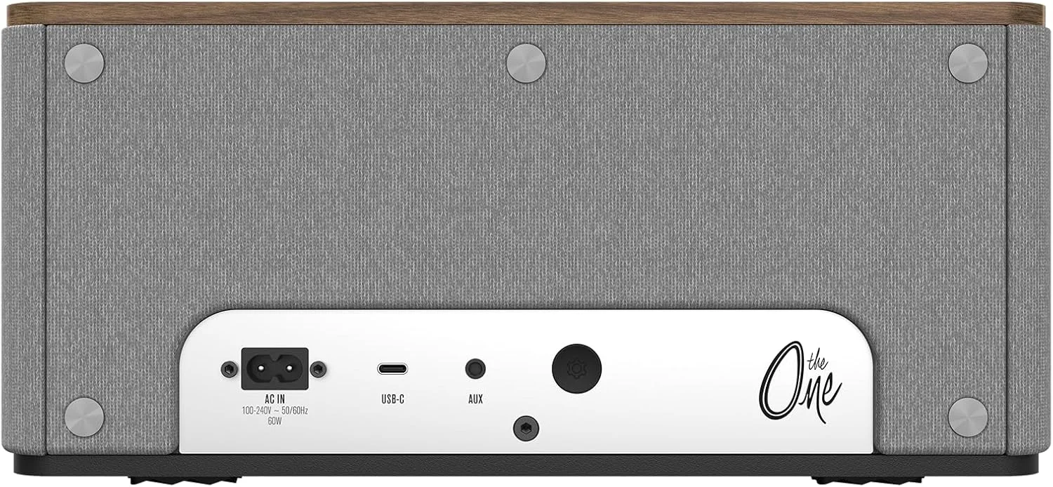 سیستم بلندگوی بلوتوثی ممتاز Klipsch The One Plus، گردویی سیستم بلندگوی بلوتوثی ممتاز Klipsch The One Plus، گردویی
