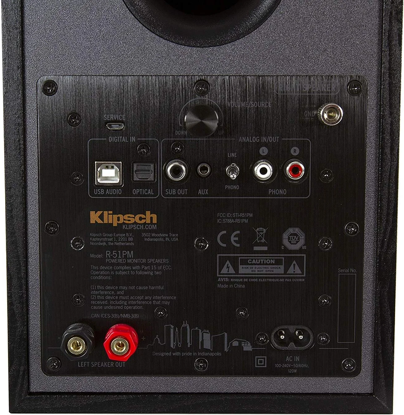 Klipsch R-51PM Powered Bluetooth Dual Speakers
