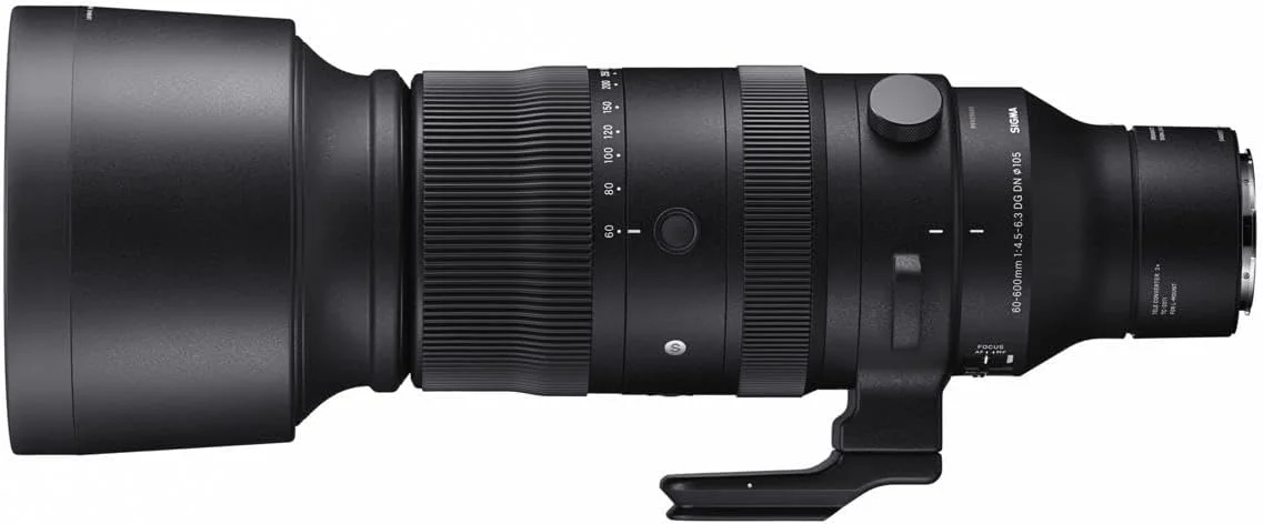 لنز سیگما 60-600mm F4.5-6.3 DG DN OS Sports برای مانت L، نسخه امارات لنز سیگما 60-600mm F4.5-6.3 DG DN OS Sports برای مانت L، نسخه امارات
