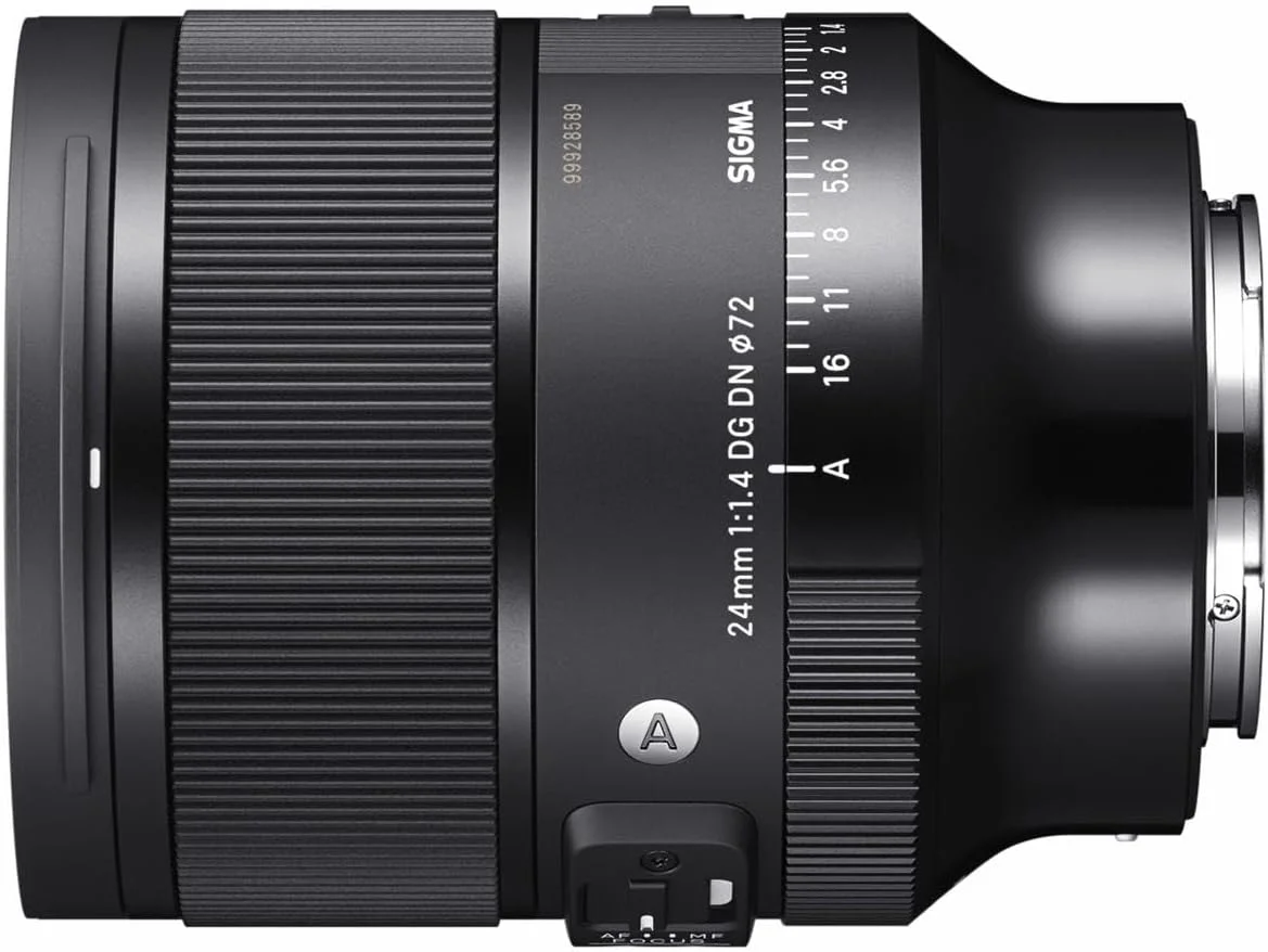 لنز سیگما 24mm F1.4 DG DN Art برای مانت Sony E، مشکی، 405965 لنز سیگما 24mm F1.4 DG DN Art برای مانت Sony E، مشکی، 405965