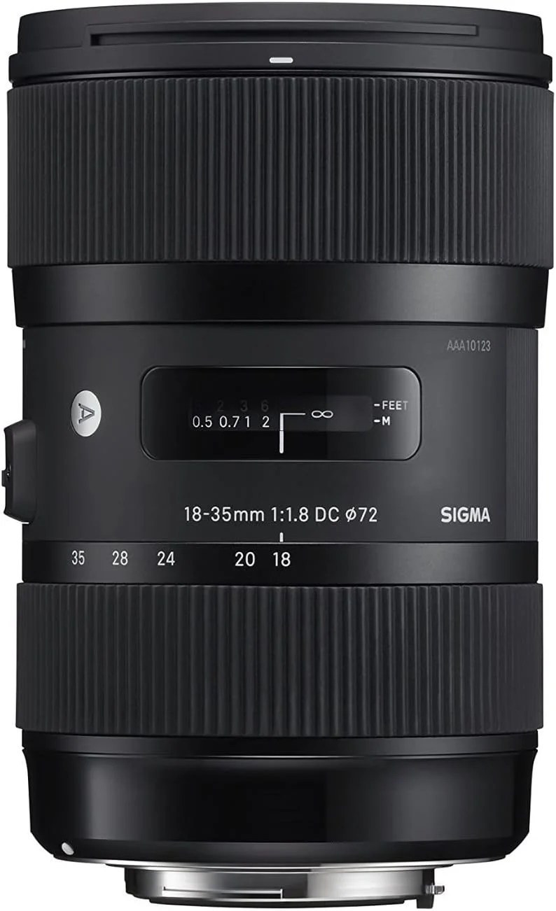 لنز سیگما 18-35 میلی‌متری F/1.8 DC HSM Art برای کانن