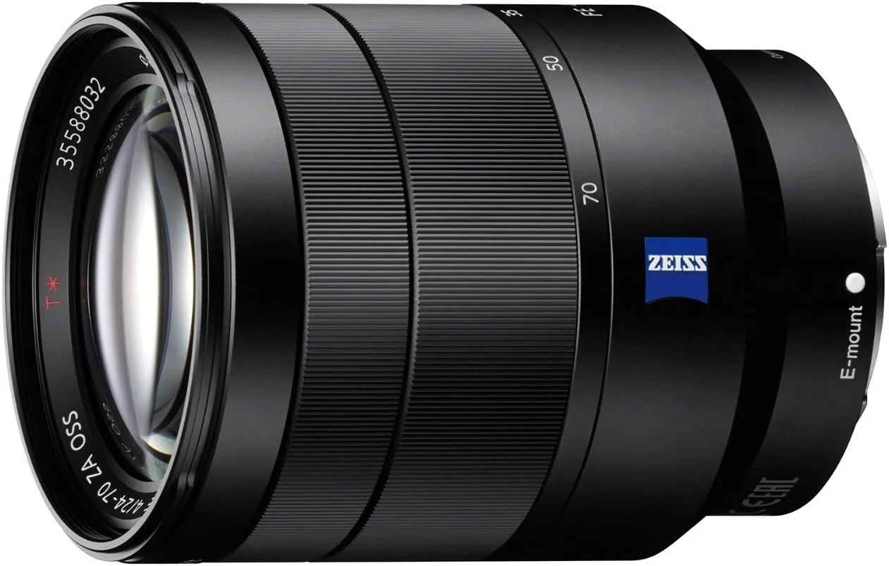 لنز سونی Fe 24 70 Mm F/4 Za Oss Vario Tessar T، مشکی، Sel2470Z