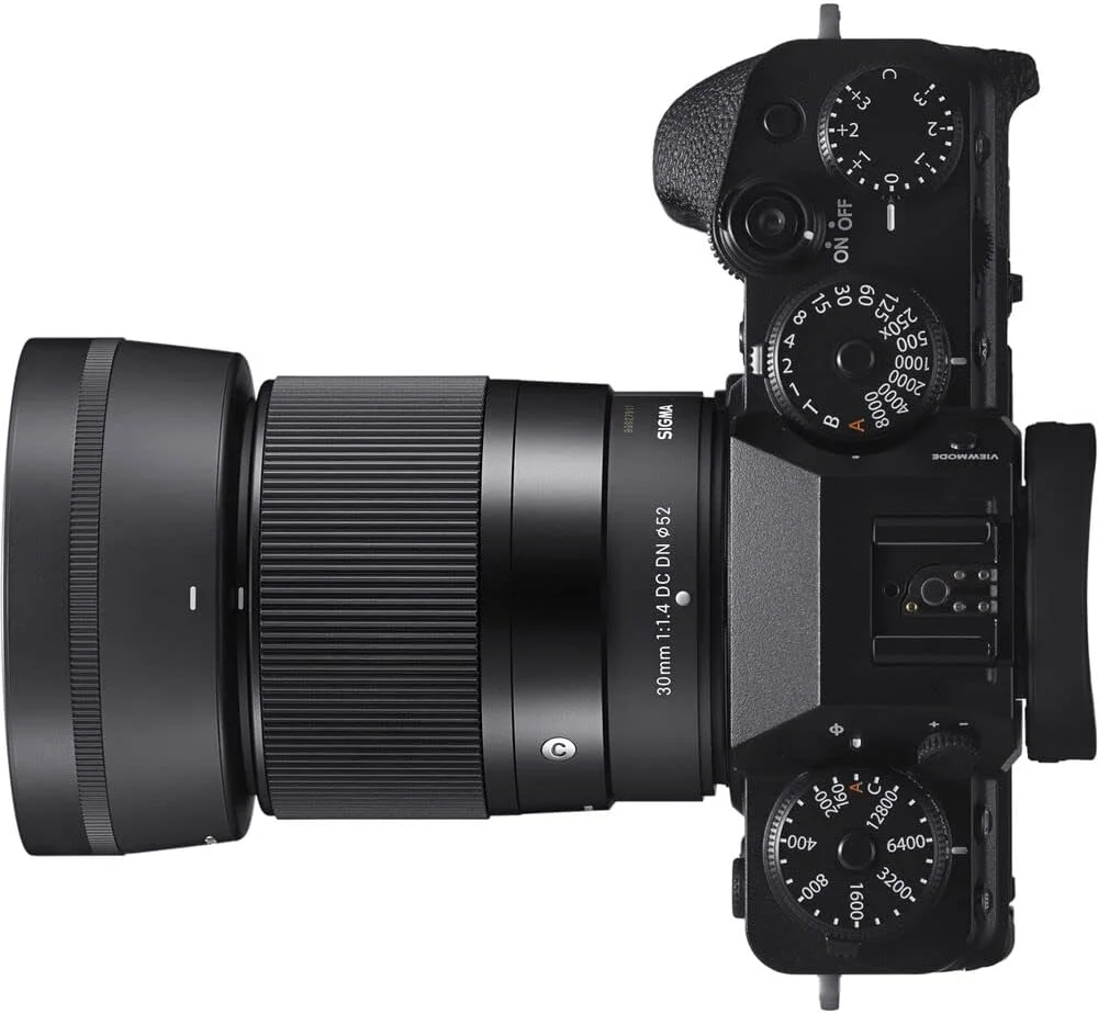 لنز سیگما 30mm F/1.4 Dc Dn Contemporary برای فوجیفیلم X، مشکی، 302975 لنز سیگما 30mm F/1.4 Dc Dn Contemporary برای فوجیفیلم X، مشکی، 302975