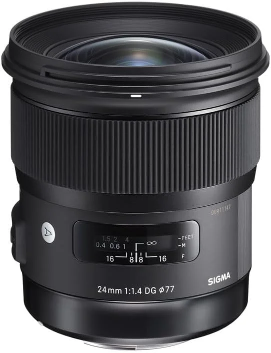 لنز سیگما 24 میلیمتر F/1.4 DG Art برای مانت کانن لنز سیگما 24 میلیمتر F/1.4 DG Art برای مانت کانن
