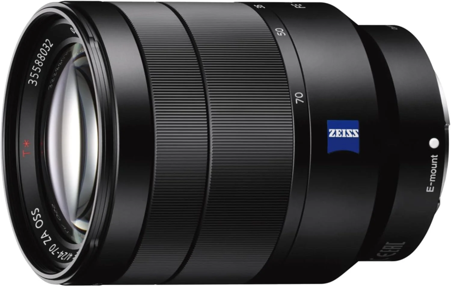 لنز سونی FE 24 70mm f/4 ZA OSS Vario Tessar T، مشکی، SEL2470Z
