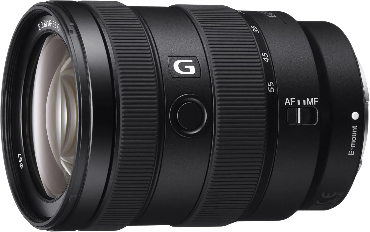لنز زوم استاندارد سونی E 16 55mm F2.8 G، جمع و جور، با وضوح بالا، لنز F2.8 APS C، لنز G مدل SEL1655G، مشکی لنز زوم استاندارد سونی E 16 55mm F2.8 G، جمع و جور، با وضوح بالا، لنز F2.8 APS C، لنز G مدل SEL1655G، مشکی