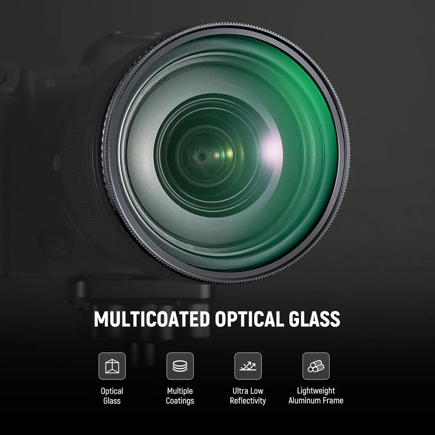 فیلتر 2 در 1 CPL + Black Diffusion 1/4 نِئِر، فیلتر پلاریزه دایره ای کاهنده تابش خیره کننده، فیلتر اثر لنز دوربین سینمایی نرم و رویایی با قاب آلومینیومی باریک و شیشه اپتیکال چند لایه، 67 میلی متر