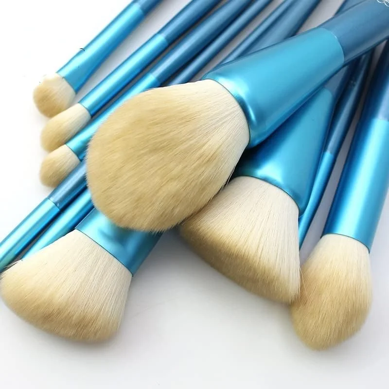 ست 10 عددی برس آرایشی حرفه ای اسکیپدر به همراه کیف، موی مصنوعی و دسته چوبی ست 10 عددی برس آرایشی حرفه ای اسکیپدر به همراه کیف، موی مصنوعی و دسته چوبی