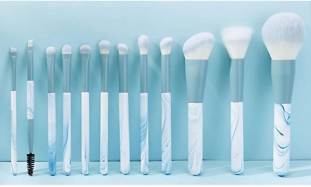 SKipdr 12 Makeup Brushes Set Complete Set Of Loose Powder Brushes Beauty Tools Eyeshadow Set Blade Brushes