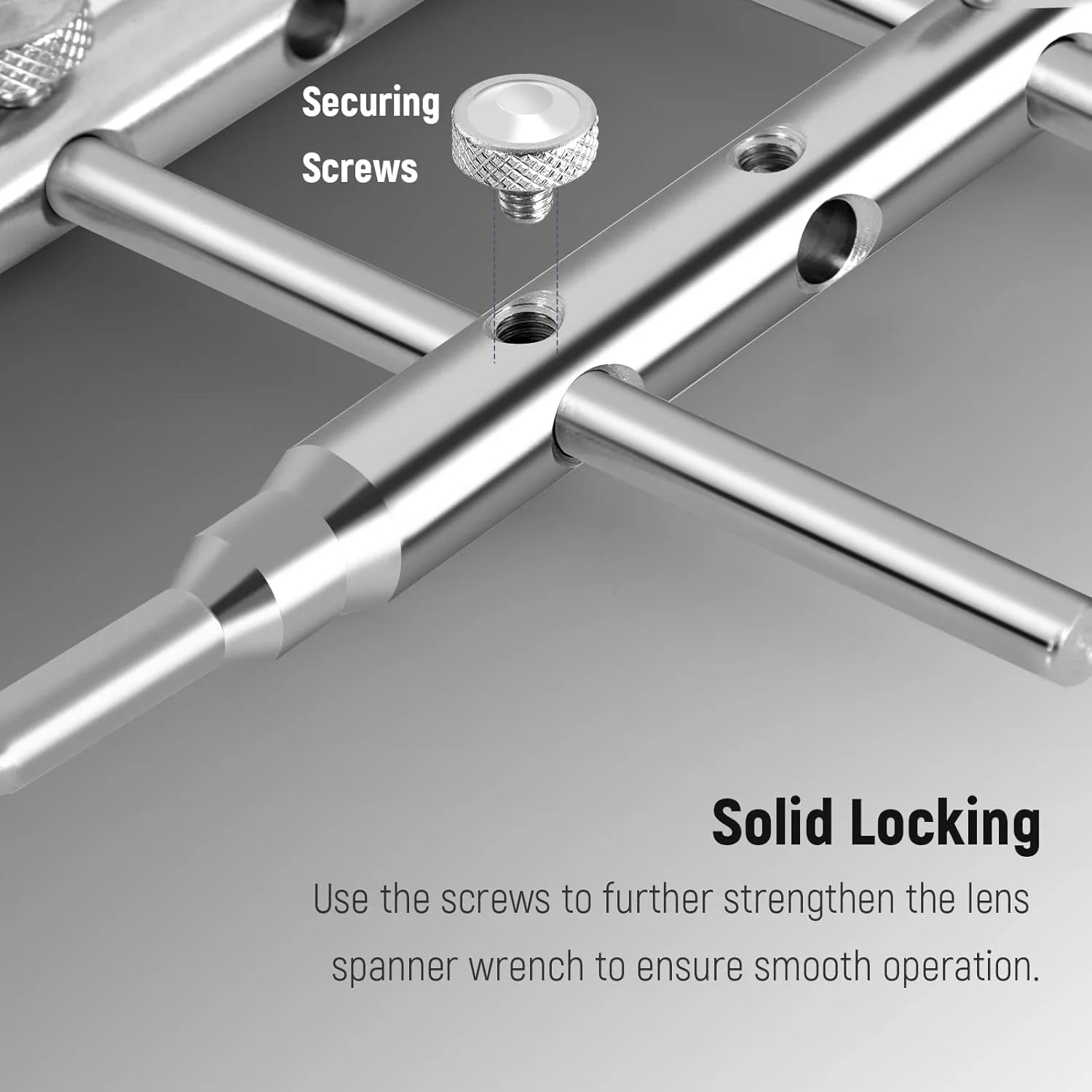 آچار لنز دوربین DSLR با نوک منحنی حرفه ای Neewer، ابزار باز کردن و تعمیر لنز دوربین های DSLR، ساخته شده از فولاد ضد زنگ، مناسب برای اکثر دوربین های DSLR