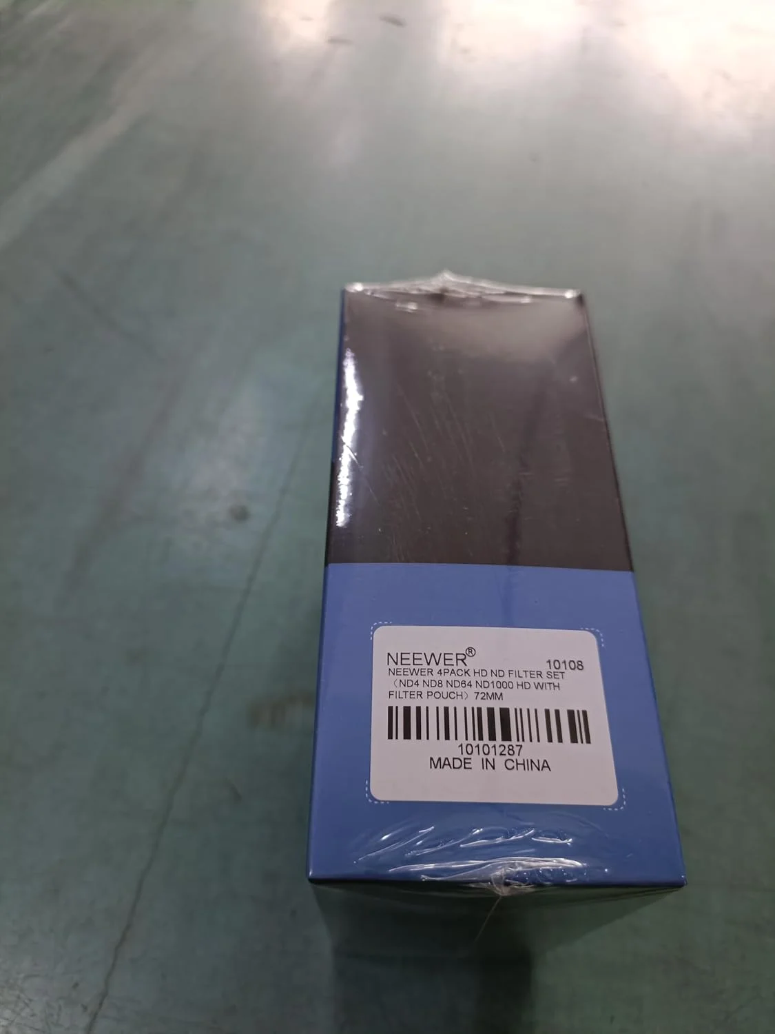 کیت فیلتر ND ثابت 72 میلی‌متری NEEWER شامل فیلترهای ND1000، ND64، ND8 و ND4 با پوشش نانو 30 لایه دو طرفه، شیشه اپتیکال HD، بسیار باریک، ضد آب، ضد خش و کیف ضد آب