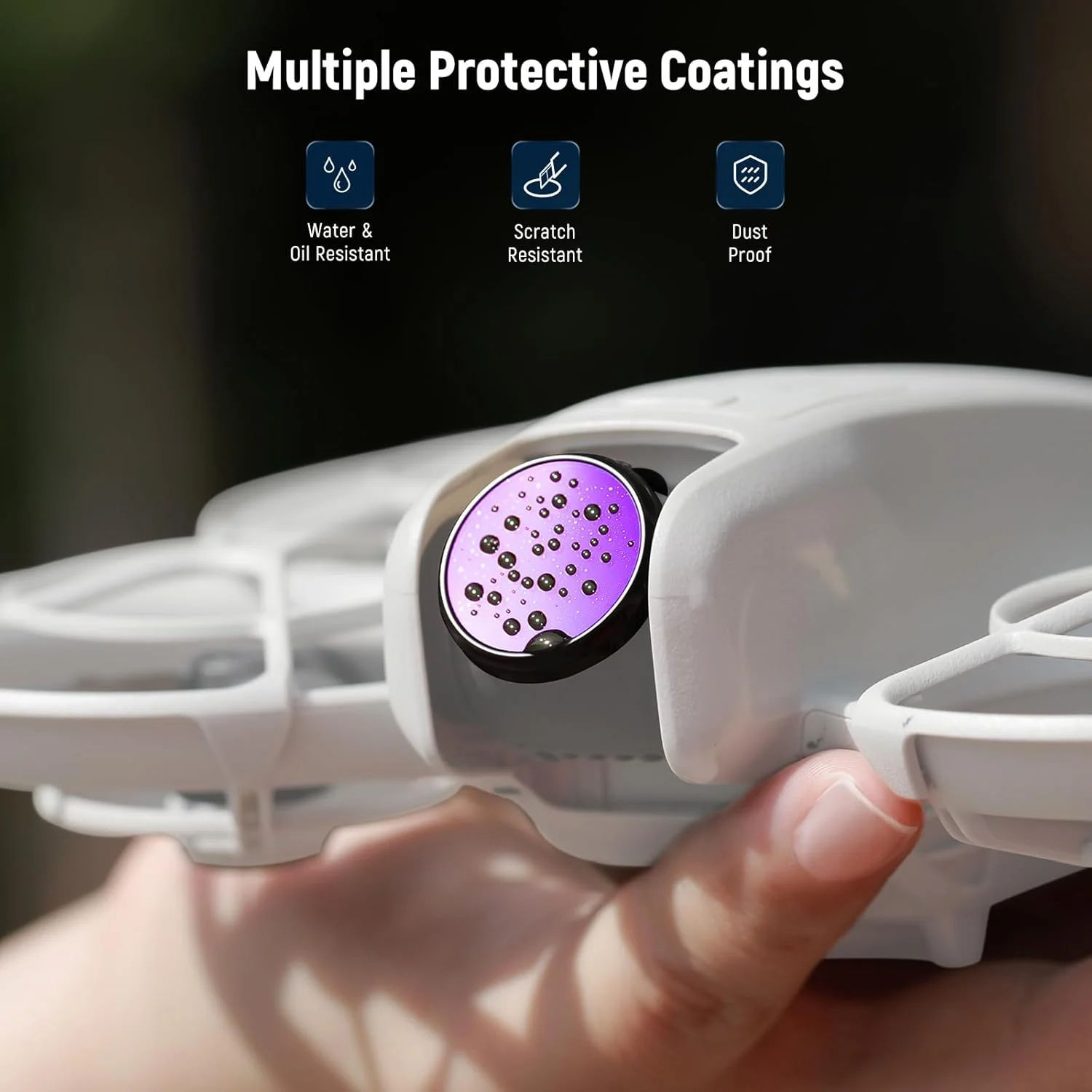 مجموعه فیلتر ND نیور سازگار با DJI NEO، بسته 4 عددی ND8 + ND16 + ND32 + ND64 لوازم جانبی پهپاد با تراکم خنثی، شیشه نوری HD چند لایه باریک، FL-N22 مجموعه فیلتر ND نیور سازگار با DJI NEO، بسته 4 عددی ND8 + ND16 + ND32 + ND64 لوازم جانبی پهپاد با تراکم خنثی، شیشه نوری HD چند لایه باریک، FL-N22