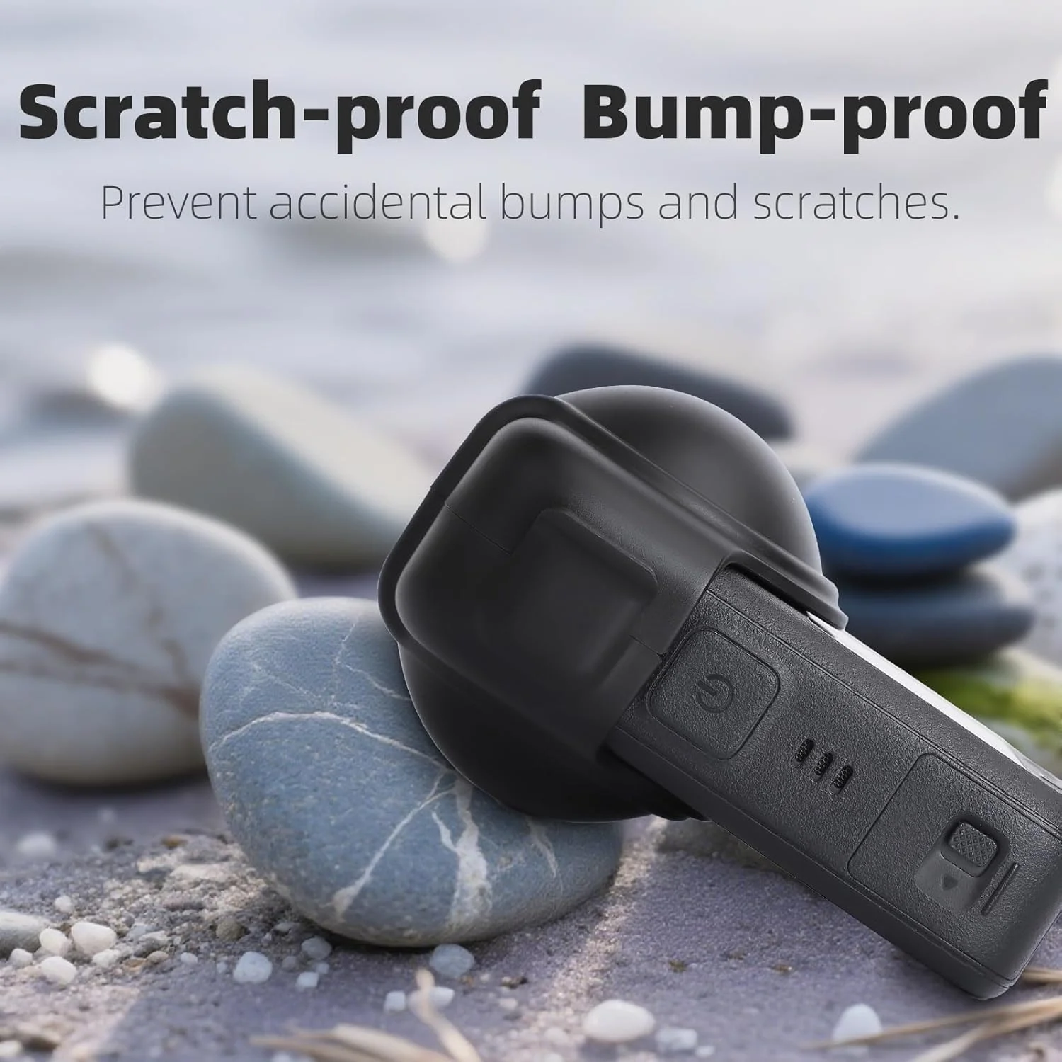 محافظ لنز eWINNER برای دوربین پانورامای 360 درجه DJI Osmo - پوشش لنز با طراحی سگکی، ضد خش و ضد افتادن، لوازم جانبی Osmo 360