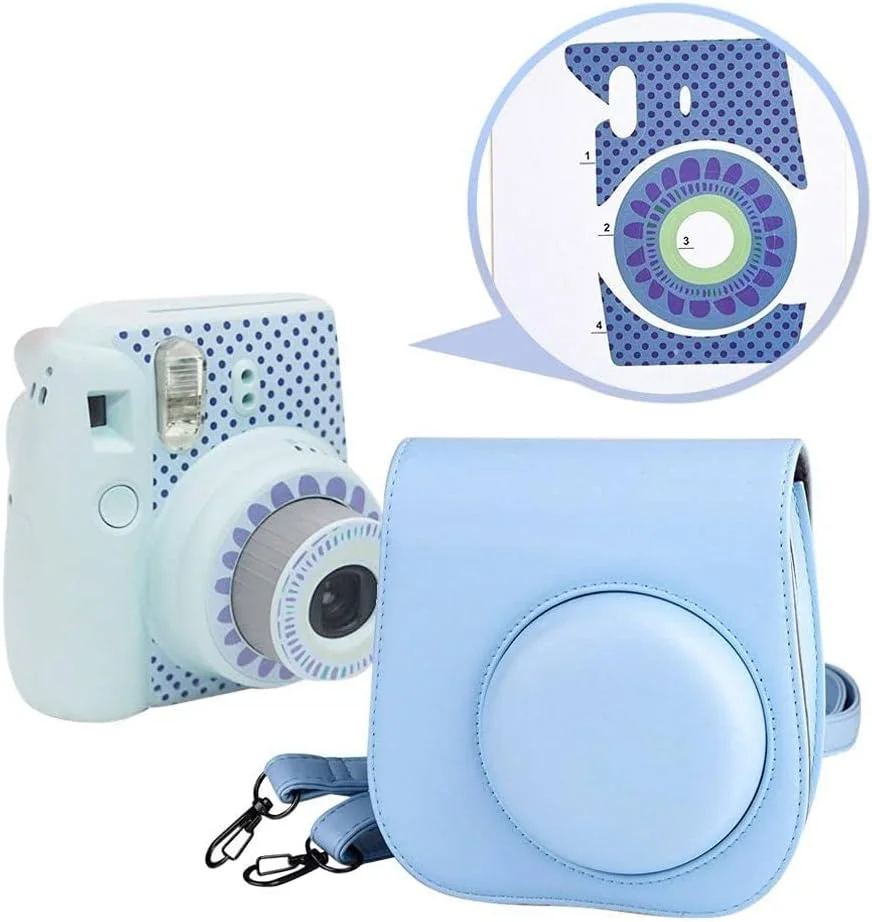 کیت 9 در 1 eWINNER سازگار با دوربین فیلم فوری فوجیفیلم اینستکس مینی 9/8s/8 شامل کیف دوربین، بند، آینه سلفی، فیلتر، آلبوم، قاب عکس، دفترچه رومیزی و لوازم جانبی برچسب عکس کیت 9 در 1 eWINNER سازگار با دوربین فیلم فوری فوجیفیلم اینستکس مینی 9/8s/8 شامل کیف دوربین، بند، آینه سلفی، فیلتر، آلبوم، قاب عکس، دفترچه رومیزی و لوازم جانبی برچسب عکس