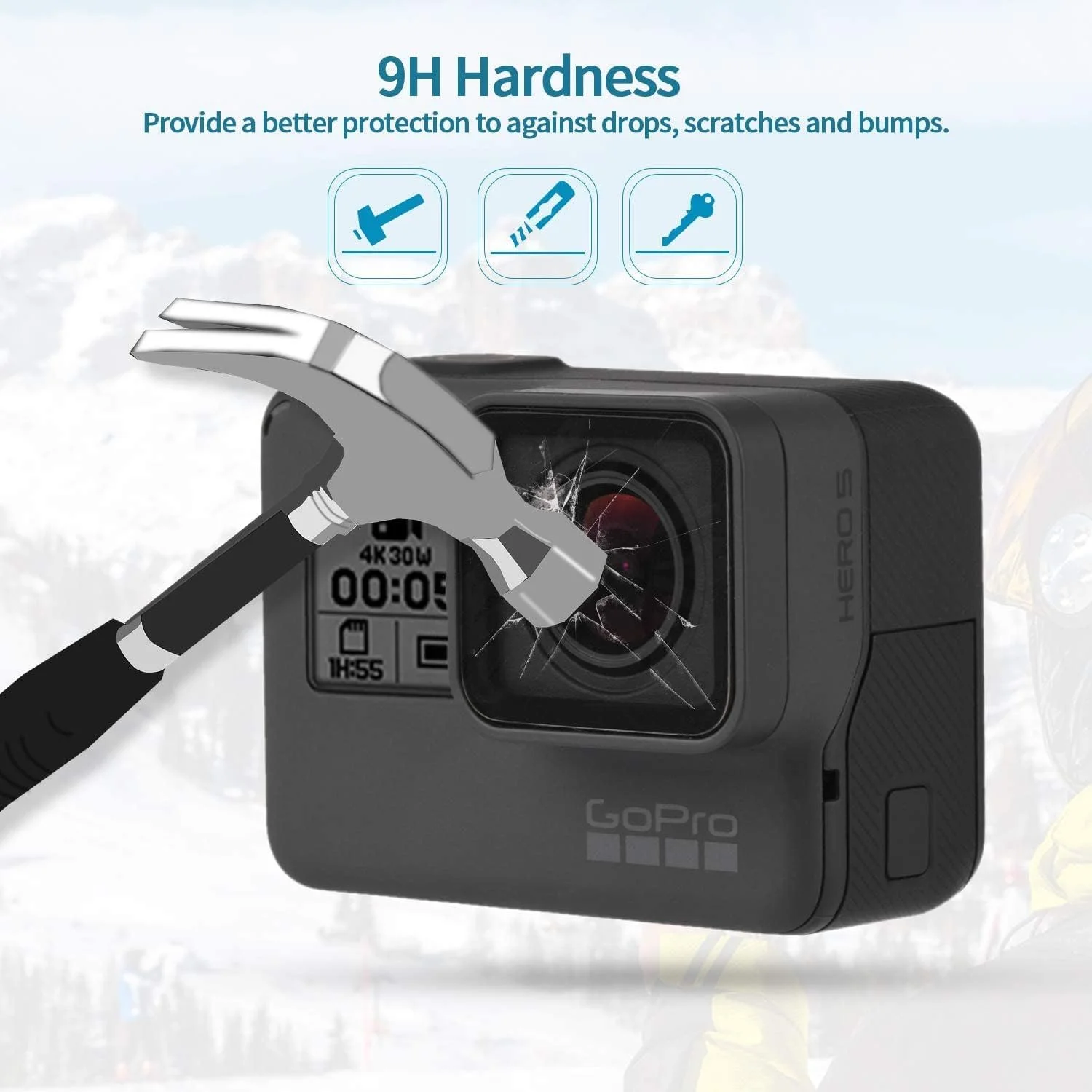 مجموعه محافظ صفحه نمایش ال سی دی ای وینر شامل 4 قطعه: محافظ صفحه نمایش + محافظ لنز + قاب سیلیکونی + پوشش لنز سازگار با دوربین اکشن GoPro Hero 7/6/5 Black مجموعه محافظ صفحه نمایش ال سی دی ای وینر شامل 4 قطعه: محافظ صفحه نمایش + محافظ لنز + قاب سیلیکونی + پوشش لنز سازگار با دوربین اکشن GoPro Hero 7/6/5 Black