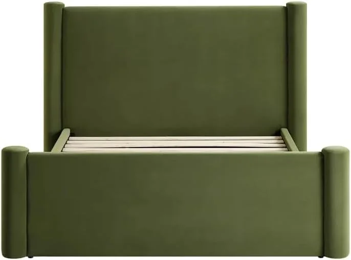 تخت خواب روکش مخمل، تخت خواب سایز کوئین، تخت خواب سکویی، تخت خواب سایز کینگ با روکش مخمل، تخت خواب Elston با روکش مخمل سبز توسط مبلمان HOC (۱۴۰x۲۰۰) تخت خواب روکش مخمل، تخت خواب سایز کوئین، تخت خواب سکویی، تخت خواب سایز کینگ با روکش مخمل، تخت خواب Elston با روکش مخمل سبز توسط مبلمان HOC (۱۴۰x۲۰۰)