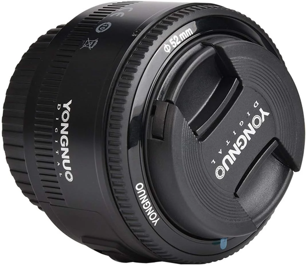 لنز استاندارد و پرایم یونگنو EF YN 50mm F/1.8 1:1.8 برای دوربین دیجیتال کانن ریبل، سازگار با مدلهای 1100D، 1200D، 1300D، 1500D، 700D، 750D، 800D، 200D، 70D، 80D لنز استاندارد و پرایم یونگنو EF YN 50mm F/1.8 1:1.8 برای دوربین دیجیتال کانن ریبل، سازگار با مدلهای 1100D، 1200D، 1300D، 1500D، 700D، 750D، 800D، 200D، 70D، 80D