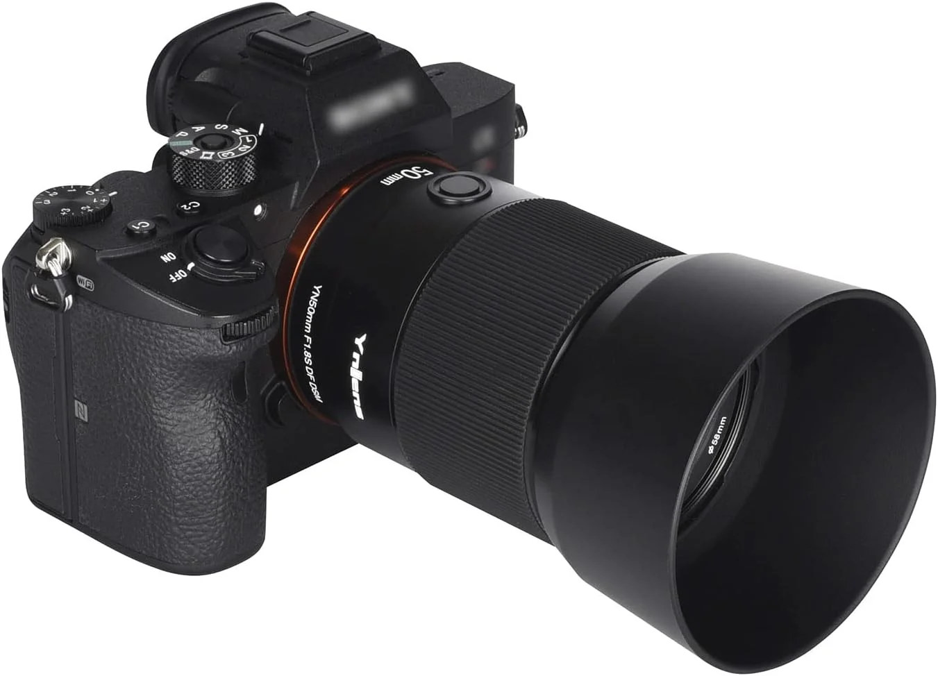 لنز یونگنو YN50MM F1.8S DF DSM برای سونی، لنز پرایم استاندارد فول فریم با فوکوس خودکار، سازگار با دوربین های Sony E Mount لنز یونگنو YN50MM F1.8S DF DSM برای سونی، لنز پرایم استاندارد فول فریم با فوکوس خودکار، سازگار با دوربین های Sony E Mount