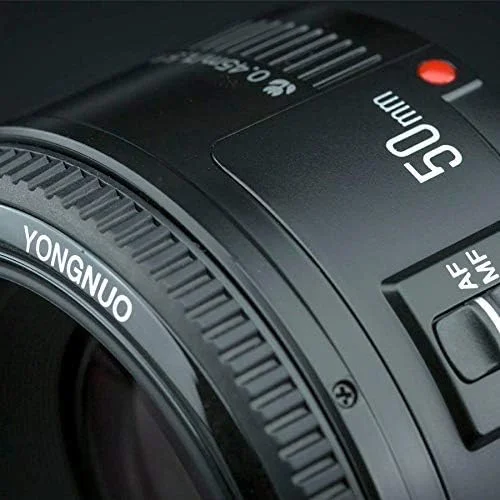 لنز استاندارد و پرایم یونگنو EF YN 50mm F/1.8 1:1.8 برای دوربین دیجیتال کانن ریبل، سازگار با مدلهای 1100D، 1200D، 1300D، 1500D، 700D، 750D، 800D، 200D، 70D، 80D لنز استاندارد و پرایم یونگنو EF YN 50mm F/1.8 1:1.8 برای دوربین دیجیتال کانن ریبل، سازگار با مدلهای 1100D، 1200D، 1300D، 1500D، 700D، 750D، 800D، 200D، 70D، 80D