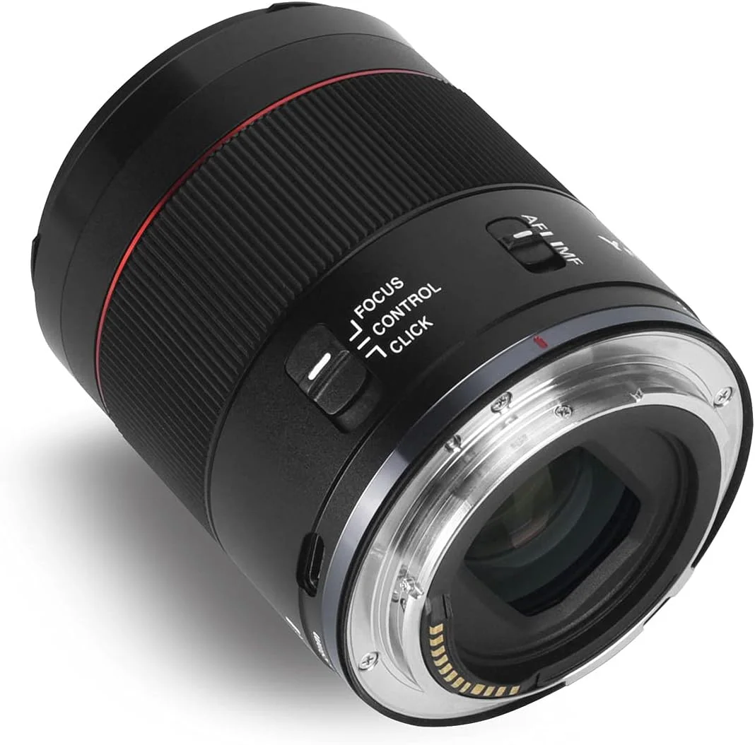 لنز پرایم تله متوسط یونگنو YN85mm F1.8R DF DSM با مانت RF و فوکوس خودکار، سازگار با فول فریم دوربین های بدون آینه Canon EOS R لنز پرایم تله متوسط یونگنو YN85mm F1.8R DF DSM با مانت RF و فوکوس خودکار، سازگار با فول فریم دوربین های بدون آینه Canon EOS R