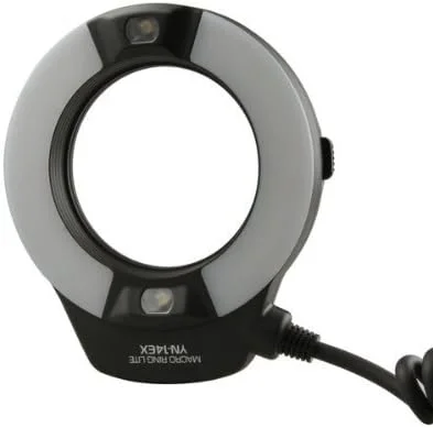 فلاش حلقوی ماکرو Yongnuo YN-14EX YN14EX TTL / چراغ فلاش LED با حلقه آداپتور برای دوربین های DSLR کانن EOS مشابه Canon MR-14EX فلاش حلقوی ماکرو Yongnuo YN-14EX YN14EX TTL / چراغ فلاش LED با حلقه آداپتور برای دوربین های DSLR کانن EOS مشابه Canon MR-14EX