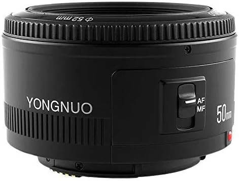 لنز استاندارد و پرایم یونگنو EF YN 50mm F/1.8 1:1.8 برای دوربین دیجیتال کانن ریبل، سازگار با مدلهای 1100D، 1200D، 1300D، 1500D، 700D، 750D، 800D، 200D، 70D، 80D لنز استاندارد و پرایم یونگنو EF YN 50mm F/1.8 1:1.8 برای دوربین دیجیتال کانن ریبل، سازگار با مدلهای 1100D، 1200D، 1300D، 1500D، 700D، 750D، 800D، 200D، 70D، 80D