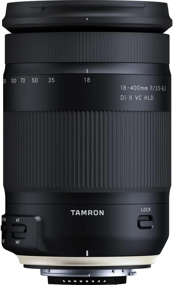 لنز تامرون 18-400mm f/3.5-6.3 Di II VC HLD برای نیکون F-Mount: کارت SD 64 گیگابایتی، کوله پشتی، مجموعه فیلتر 72 میلی متری، کیف 6 اینچی، کیف کوچک، درپوش، تمیز کننده لنز تامرون 18-400mm f/3.5-6.3 Di II VC HLD برای نیکون F-Mount: کارت SD 64 گیگابایتی، کوله پشتی، مجموعه فیلتر 72 میلی متری، کیف 6 اینچی، کیف کوچک، درپوش، تمیز کننده