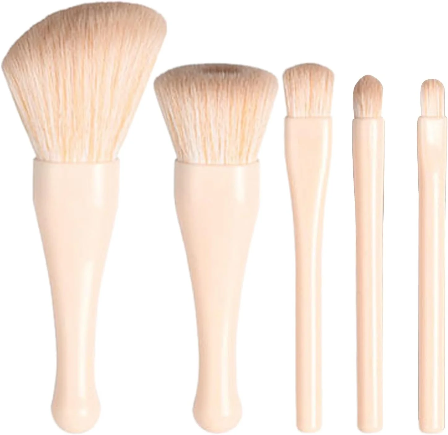 ست براش آرایشی کوچک - ست براش آرایشی لوازم آرایشی صورت - اپلیکاتور ابزار آرایشی جمع شونده حرفه ای برای کانسیلر، رژگونه، لب، پودر شل، سایه چشم، کرم پودر ست براش آرایشی کوچک - ست براش آرایشی لوازم آرایشی صورت - اپلیکاتور ابزار آرایشی جمع شونده حرفه ای برای کانسیلر، رژگونه، لب، پودر شل، سایه چشم، کرم پودر