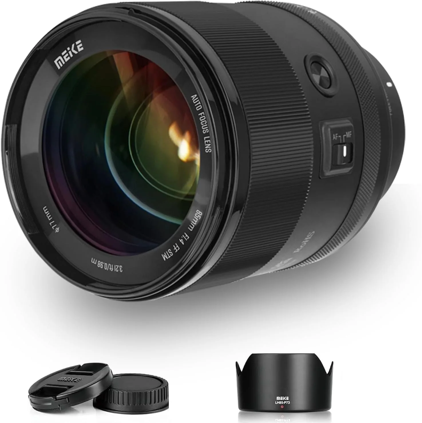 لنز پرتره 85mm F1.4 فول فریم با فوکوس خودکار STM و دیافراگم بزرگ Meike برای دوربین های نیکون با مانت Z مدل های Z5 Z50 Z6 Z6II Z7 Z7II ZFC Z30 Z9 Z8