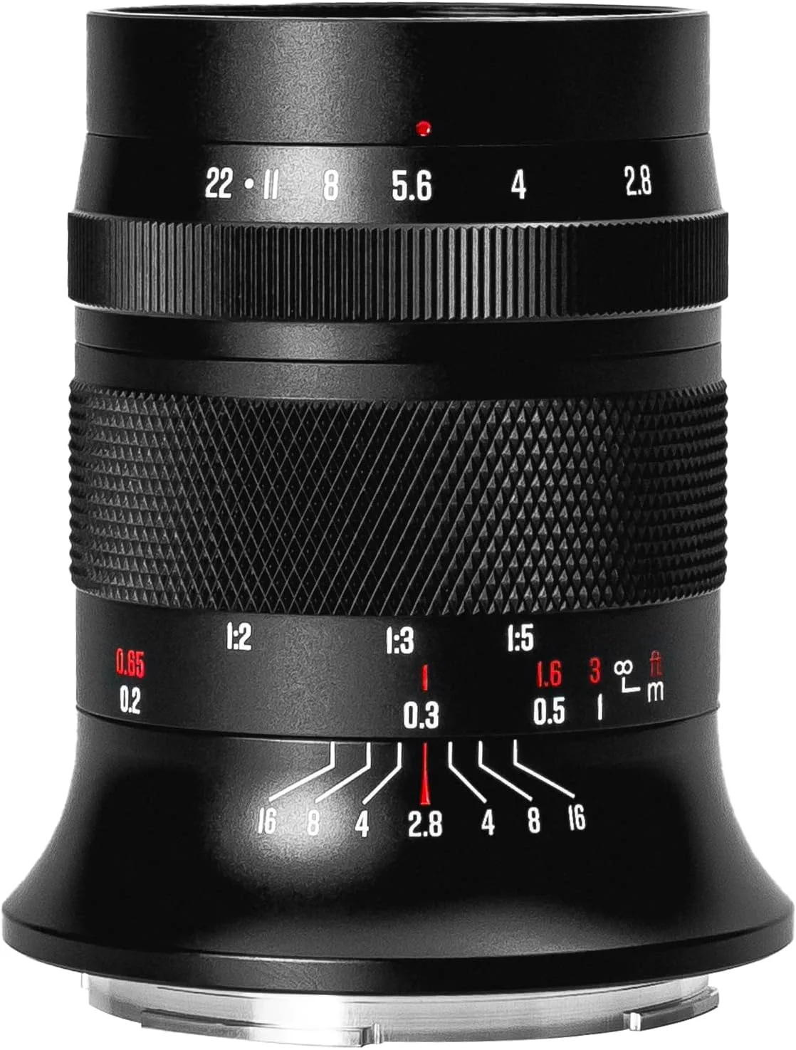 لنز ماکرو دستی Meike 60mm F2.8 با بزرگنمایی APS-C سازگار با دوربین های Nikon Z Mount مدل های Z50, Z5, Z6, Z7 در حالت APS-C