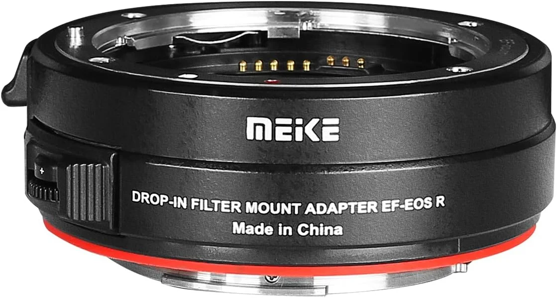آداپتور مانت فیلتر کشویی Meike MK-EFTR-C برای Canon EF به EOSR با فیلتر ND متغیر و فیلتر UV برای دوربین های EOS R R5 R6 RP R5C C70 آداپتور مانت فیلتر کشویی Meike MK-EFTR-C برای Canon EF به EOSR با فیلتر ND متغیر و فیلتر UV برای دوربین های EOS R R5 R6 RP R5C C70