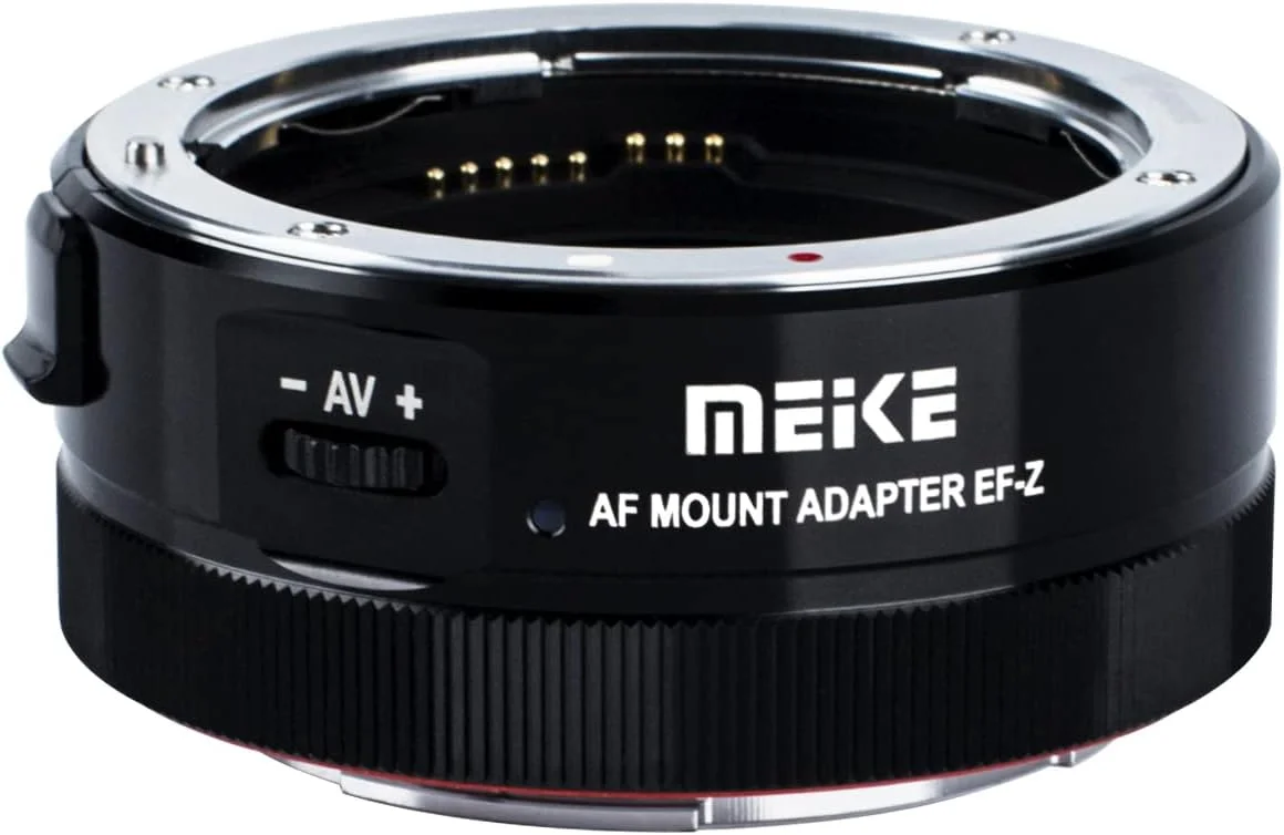 آداپتور مانت فوکوس خودکار Meike MK-EFTZ-B برای لنزهای Canon EF/EF-S به دوربین های سری Nikon Z مدل های Z5 Z6 Z7 Z50 Z6II Z7II
