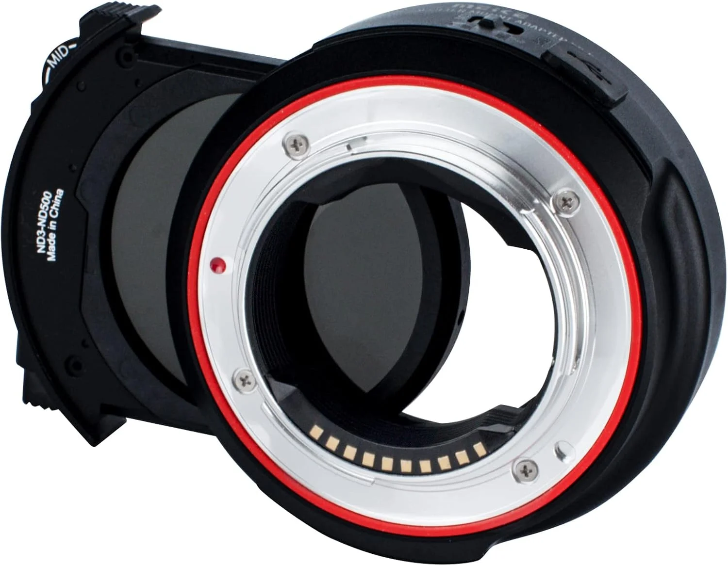 آداپتور لنز مانت اتوماتیک فوکوس Meike MK-EFTE-C VND با مبدل فیلترهای متغیر ND و UV برای لنزهای Canon EF/EF-S به دوربین های Sony E Mount مدل های A9 A7III A7II A7 A7R3 A7R4