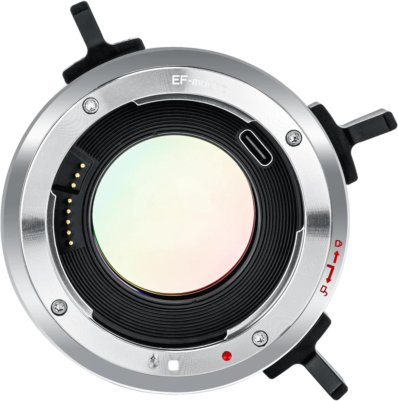 آداپتور مانت قفل‌شونده Meike MK-EFTR-071XL با فوکوس خودکار 0.71X Speedbooster برای لنزهای Canon EF به دوربین‌های Canon RF مانت EOS R6 R7 R10 C70 R50