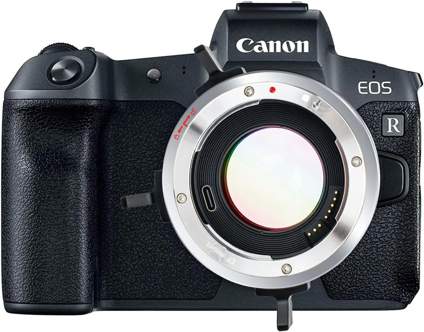 آداپتور مانت قفل‌شونده Meike MK-EFTR-071XL با فوکوس خودکار 0.71X Speedbooster برای لنزهای Canon EF به دوربین‌های Canon RF مانت EOS R6 R7 R10 C70 R50