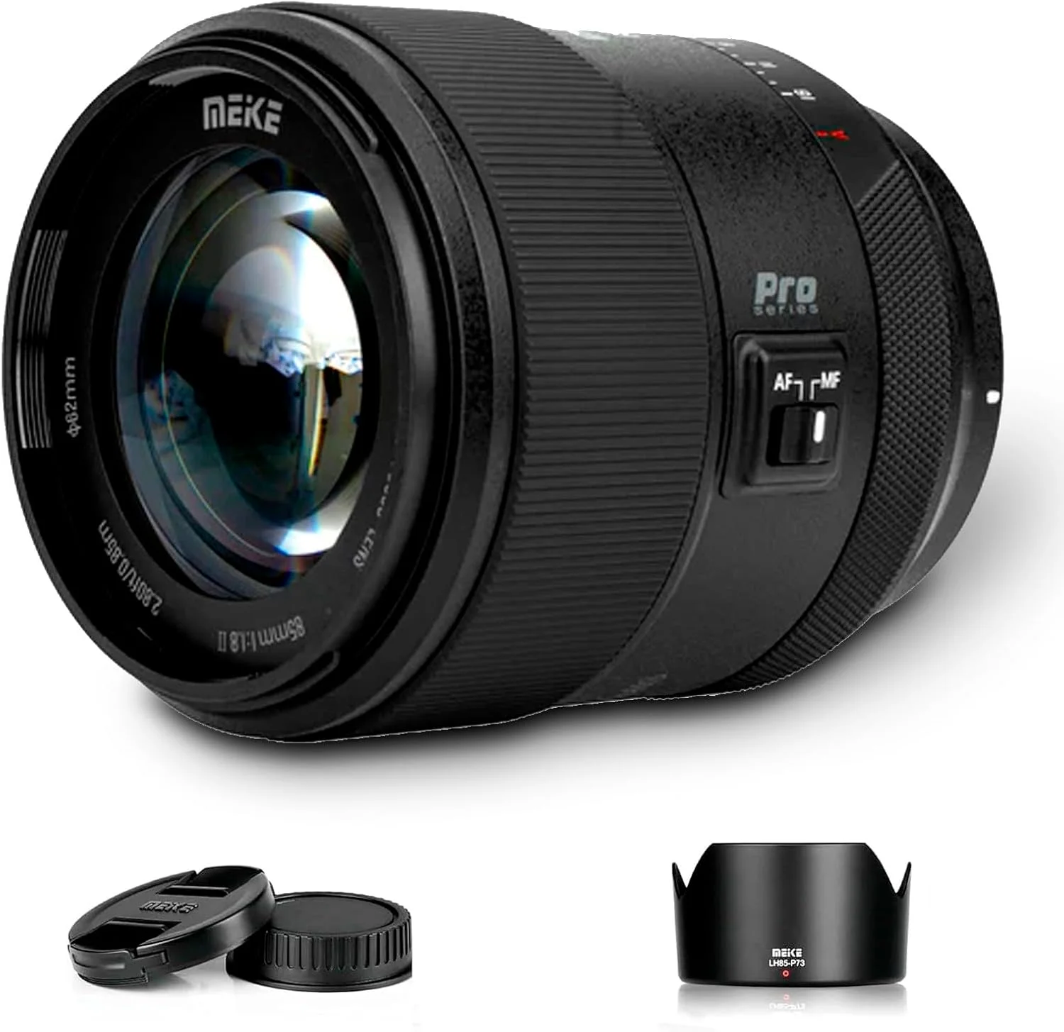 لنز پرایم تله متوسط با فوکوس خودکار Meike 85mm f1.8 Pro II X-Mount STM برای دوربین های فوجی فیلم X-Mount مدل X-H1 X-Pro2 X-T3 X-T2 X-T30 X-T20 X-E3 X-T100 X-A5 X-T10 X-A2 X-E2 X-E2S لنز پرایم تله متوسط با فوکوس خودکار Meike 85mm f1.8 Pro II X-Mount STM برای دوربین های فوجی فیلم X-Mount مدل X-H1 X-Pro2 X-T3 X-T2 X-T30 X-T20 X-E3 X-T100 X-A5 X-T10 X-A2 X-E2 X-E2S