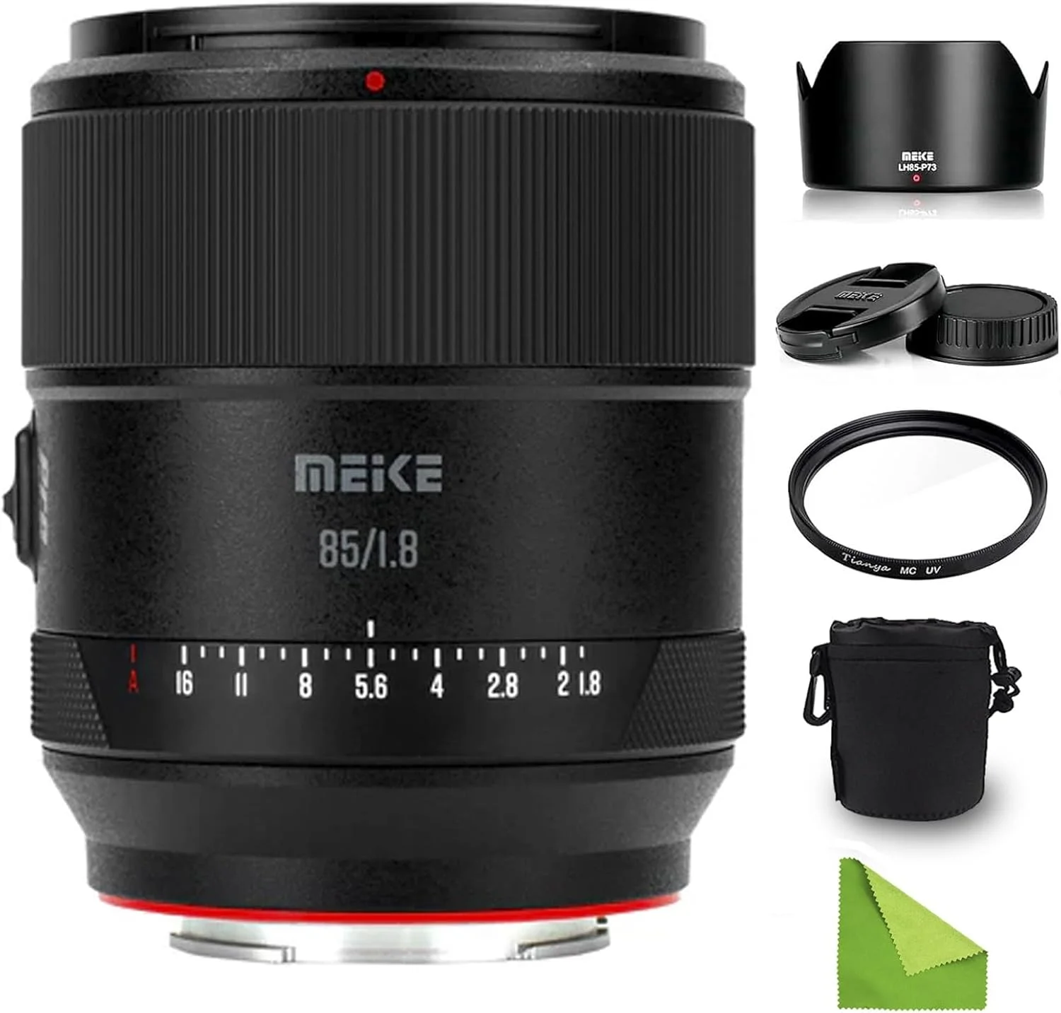 لنز پرایم تله متوسط با فوکوس خودکار Meike 85mm f1.8 Pro II X-Mount STM برای دوربین های فوجی فیلم X-Mount مدل X-H1 X-Pro2 X-T3 X-T2 X-T30 X-T20 X-E3 X-T100 X-A5 X-T10 X-A2 X-E2 X-E2S لنز پرایم تله متوسط با فوکوس خودکار Meike 85mm f1.8 Pro II X-Mount STM برای دوربین های فوجی فیلم X-Mount مدل X-H1 X-Pro2 X-T3 X-T2 X-T30 X-T20 X-E3 X-T100 X-A5 X-T10 X-A2 X-E2 X-E2S