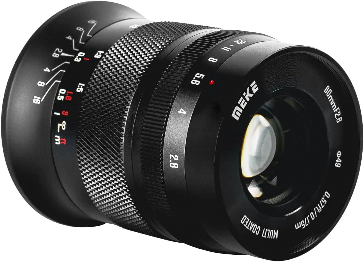 Meike 60 mm F2.8 Magnification Macro Manual Focus APS-C Lens Compatible with Fujifilm X Mount Mirrorless Cameras X-T1 X-T2 X-T3 X-T4 X-T5 X-T10 X-T20 X-T100 X-T20 XPro1 X-S10 Meike 60 mm F2.8 Magnification Macro Manual Focus APS-C Lens Compatible with Fujifilm X Mount Mirrorless Cameras X-T1 X-T2 X-T3 X-T4 X-T5 X-T10 X-T20 X-T100 X-T20 XPro1 X-S10