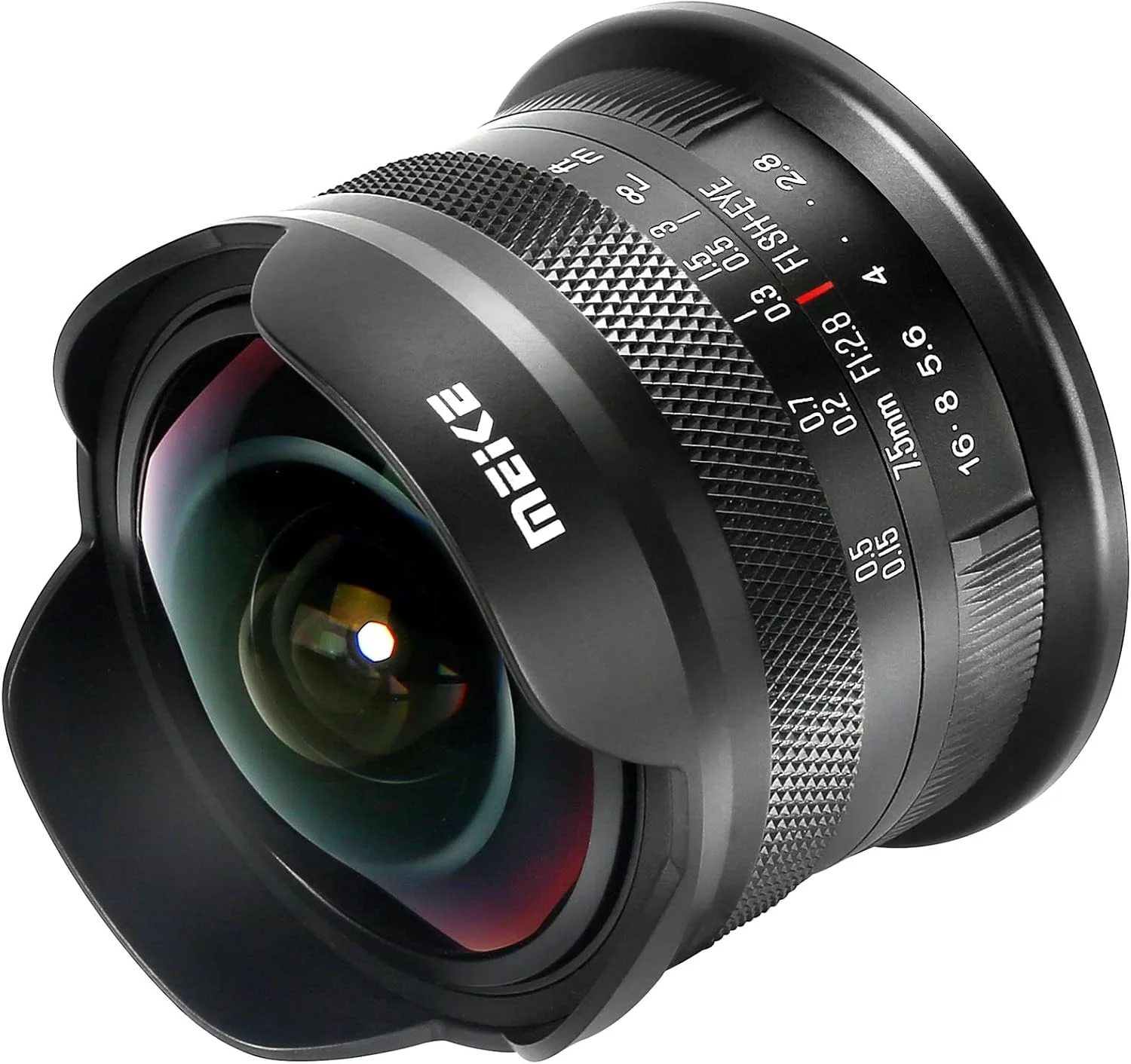 لنز چشم ماهی Meike 7.5mm f2.8 با زاویه دید فوق عریض و فوکوس دستی سازگار با دوربین های بدون آینه Canon EF-M Mount مدل های EOS M M2 M3 M5 M6 M10 M50 M100 M6II M200 و غیره لنز چشم ماهی Meike 7.5mm f2.8 با زاویه دید فوق عریض و فوکوس دستی سازگار با دوربین های بدون آینه Canon EF-M Mount مدل های EOS M M2 M3 M5 M6 M10 M50 M100 M6II M200 و غیره