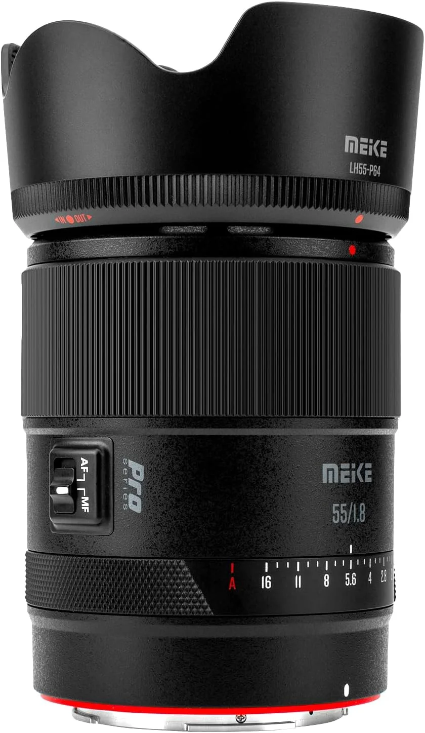 لنز پرایم 55mm F1.8 Pro فول فریم AF STM Meike با موتور پله ای، رزولوشن بالا 8K و فوکوس خودکار، مناسب برای دوربین های بدون آینه نیکون با مانت Z مدل های Z5 Z6 Z7 Z6II Z7II Z9 Z30 Z50 Z fc لنز پرایم 55mm F1.8 Pro فول فریم AF STM Meike با موتور پله ای، رزولوشن بالا 8K و فوکوس خودکار، مناسب برای دوربین های بدون آینه نیکون با مانت Z مدل های Z5 Z6 Z7 Z6II Z7II Z9 Z30 Z50 Z fc