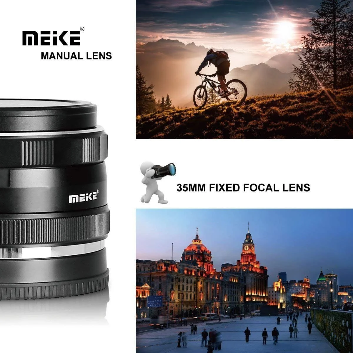 لنز ثابت 35 میلیمتری Meike F1.7 با دیافراگم بزرگ و فوکوس دستی برای مانت Nikon 1 مدل V1 J1 J5 لنز ثابت 35 میلیمتری Meike F1.7 با دیافراگم بزرگ و فوکوس دستی برای مانت Nikon 1 مدل V1 J1 J5