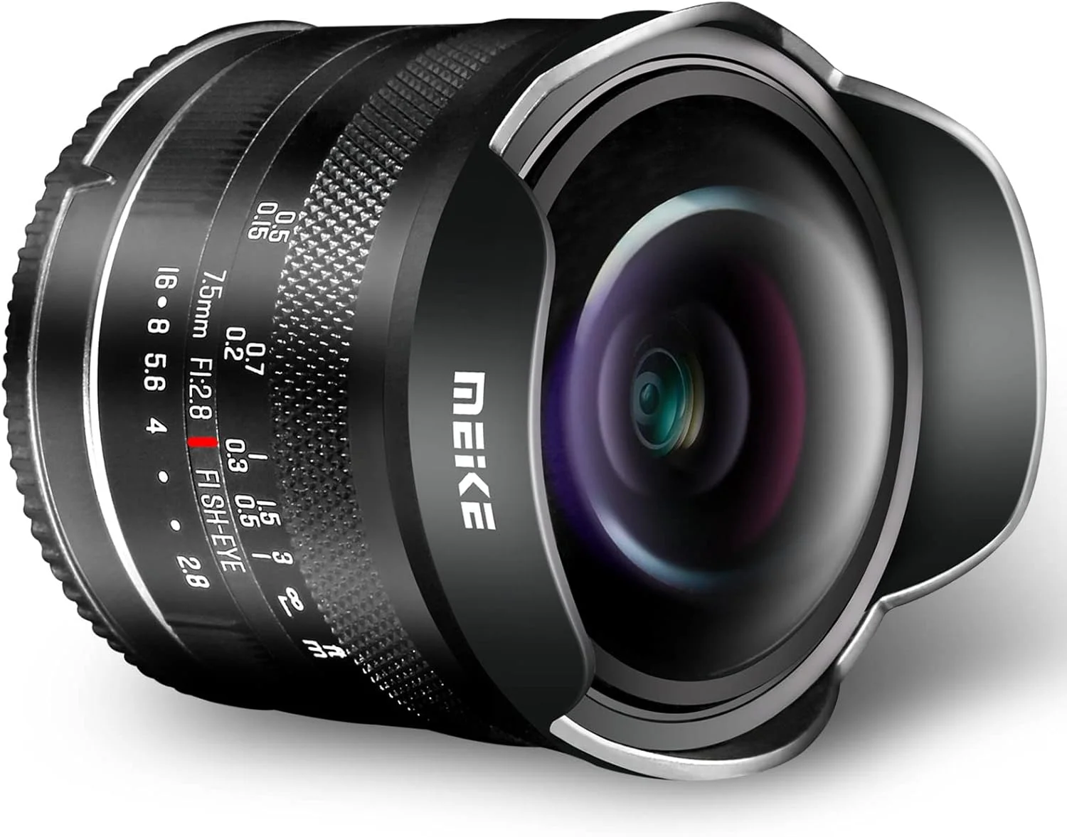 لنز فیش آی دستی Meike 7.5mm f2.8 با زاویه دید فوق عریض برای دوربین های بدون آینه Sony E Mount مدل های A6400 A5000 A5100 A6000 A6100 A6300 A6500 A6600 A6700 ZV-E10 لنز فیش آی دستی Meike 7.5mm f2.8 با زاویه دید فوق عریض برای دوربین های بدون آینه Sony E Mount مدل های A6400 A5000 A5100 A6000 A6100 A6300 A6500 A6600 A6700 ZV-E10