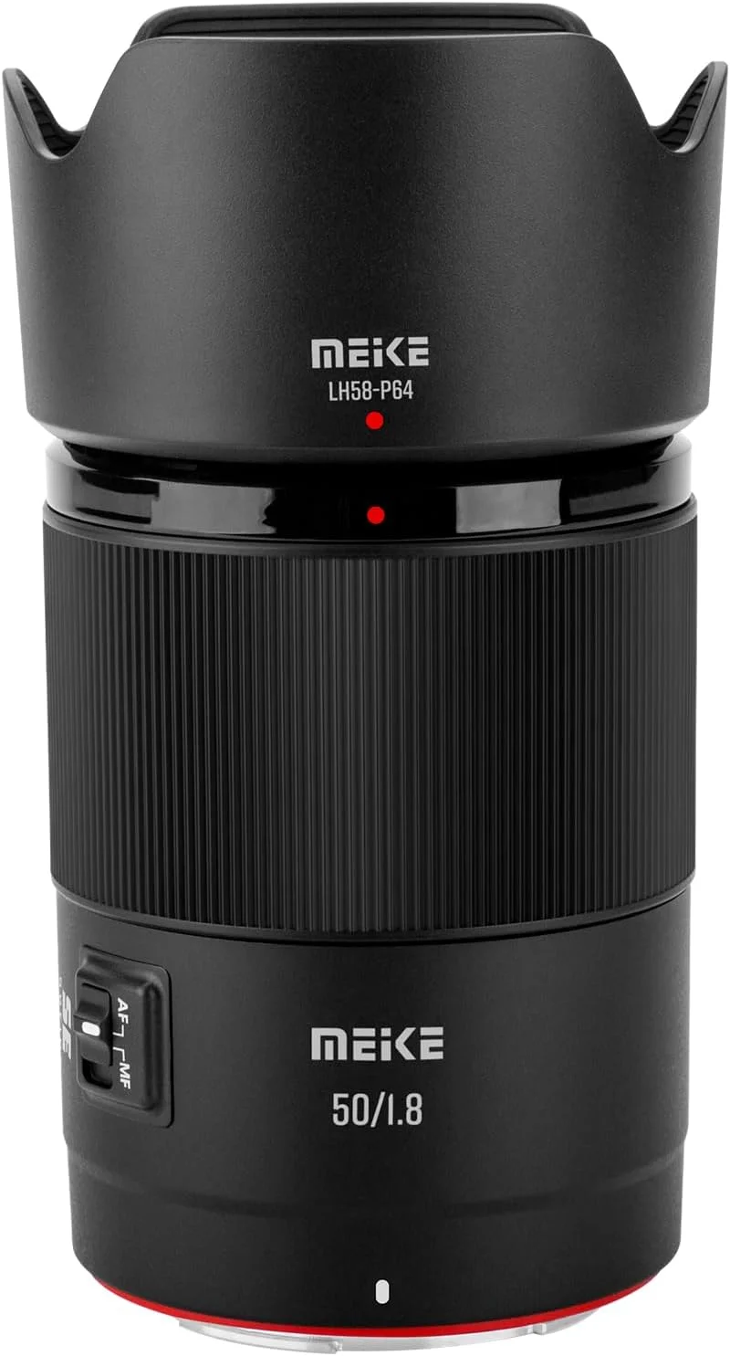 لنز فول فریم 50mm F1.8 با فوکوس خودکار و موتور پله ای STM Meike سازگار با دوربین های نیکون با مانت Z مدل های Z50, Z5, Z6, Z7, Z6II, Z7II, Z9, Z30, Z fc لنز فول فریم 50mm F1.8 با فوکوس خودکار و موتور پله ای STM Meike سازگار با دوربین های نیکون با مانت Z مدل های Z50, Z5, Z6, Z7, Z6II, Z7II, Z9, Z30, Z fc